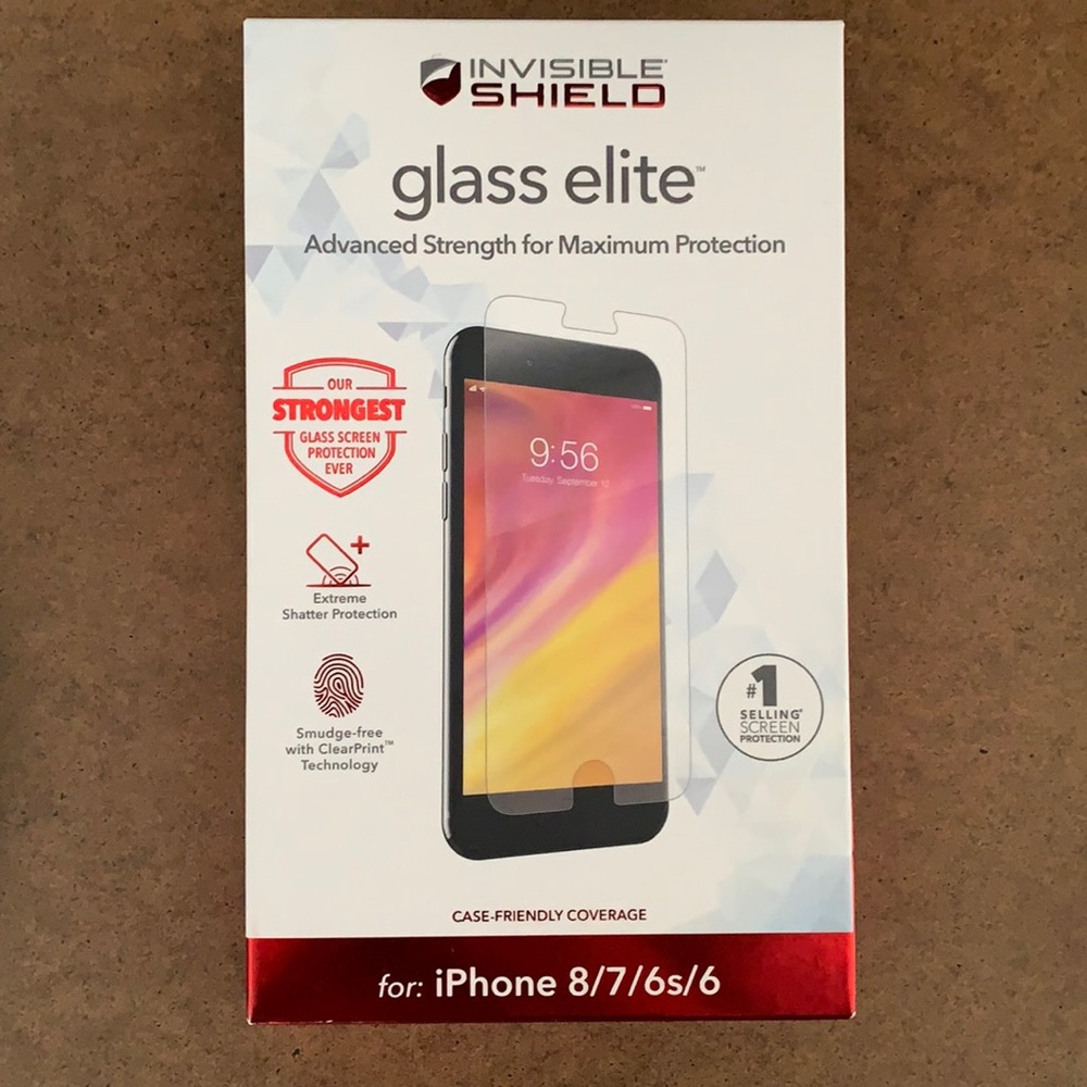 NEW Invisible Shield Glass Elite iPhone 8/7/6s/6